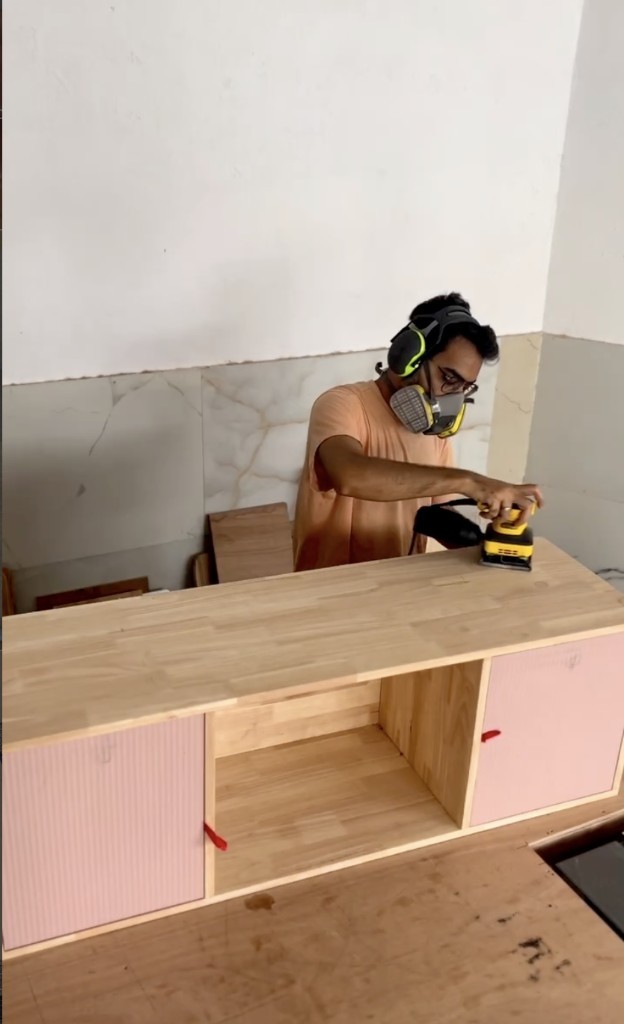 At the bench
